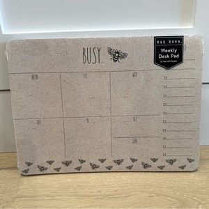 Rae Dunn Weekly Desk Pad